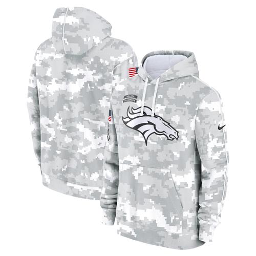 Denver Broncos Nike 2024 Salute to Service Club Fleece Hoodie - Herren