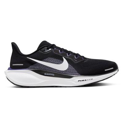 Unisex Nike Schwarz Baltimore Ravens Zoom Pegasus 41 Laufschuhe Image