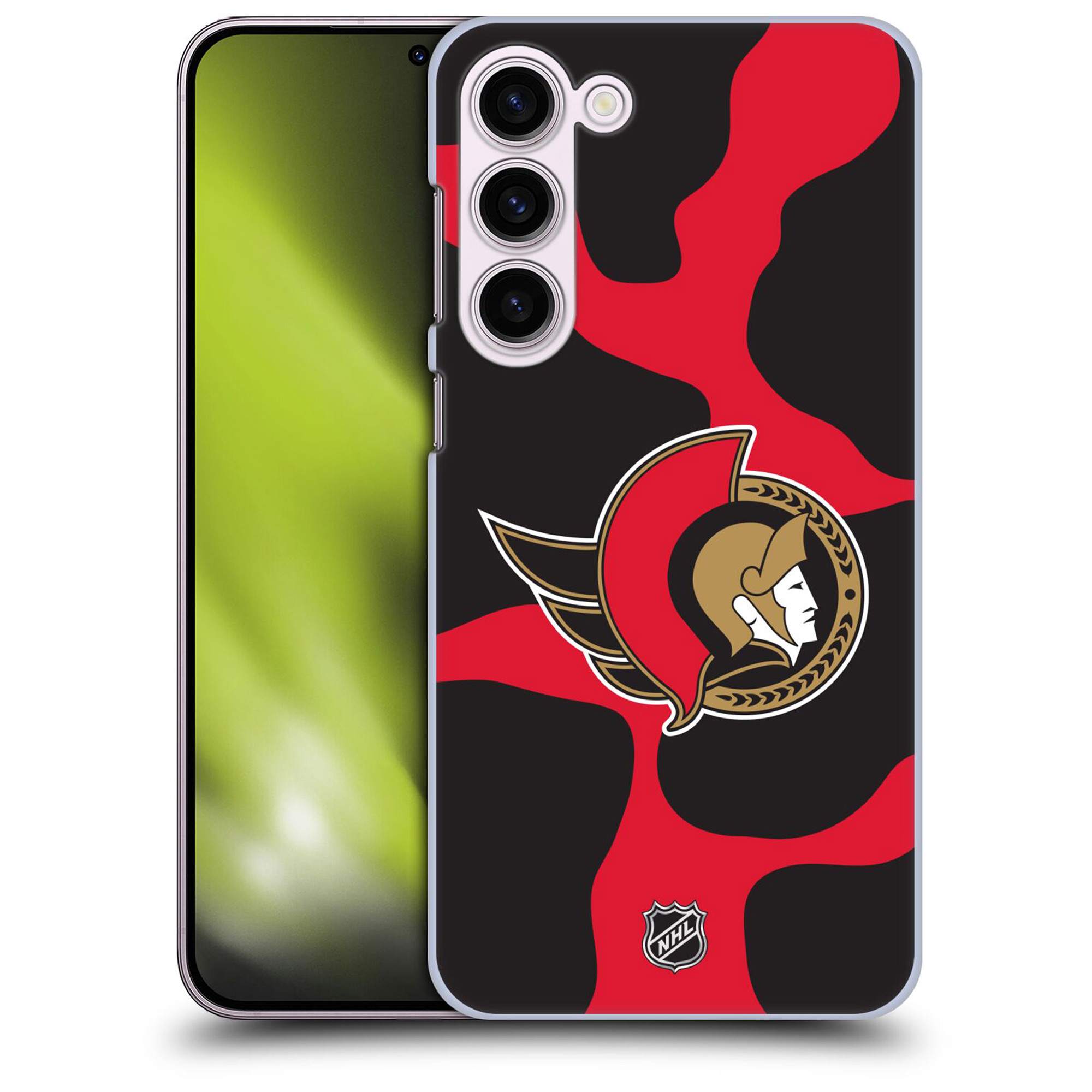 Ottawa Senators NHL Cow Pattern Grafik Phone Case - Samsung Image