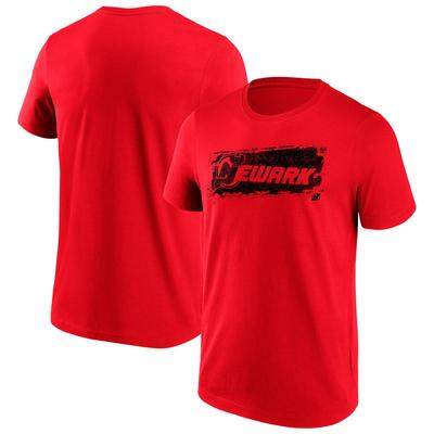 New Jersey Devils Fanatics Branded Hometown Graphic T-Shirt - Rot - Herren Image