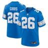 Detroit Lions Nike Game Heimtrikot - Blau - Jahmyr Gibbs - Herren