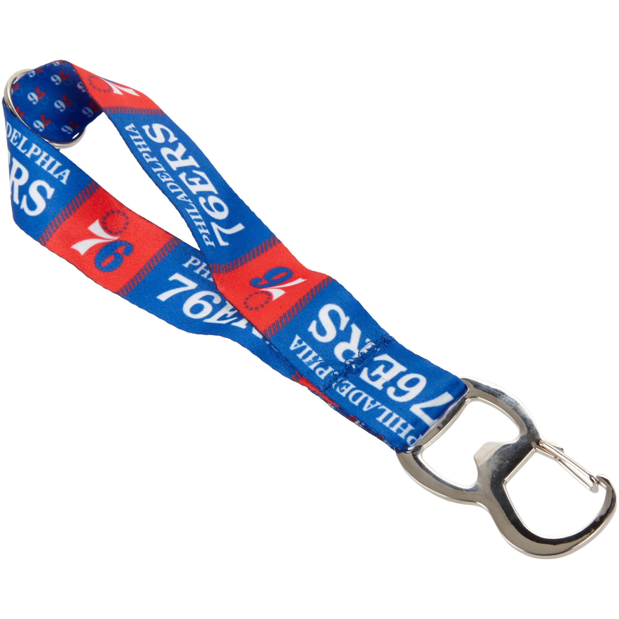 Philadelphia 76ers 9 Zoll doppelseitiger Schlüsselriemen mit Flaschenöffner Image