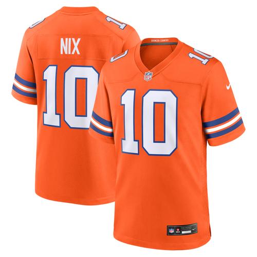 Denver Broncos Nike Mile High Collection 1977 Throwback Trikot - Orange - Bo Nix - Herren