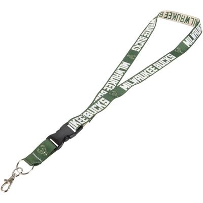 Milwaukee Bucks abnehmbare Schnalle Schlüsselband Image
