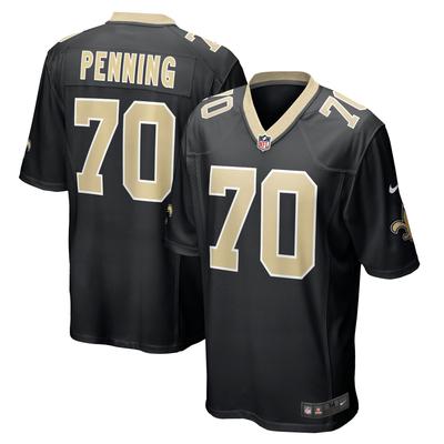 New Orleans Saints Nike Game Heimtrikot - Schwarz - Trevor Penning - Herren Image