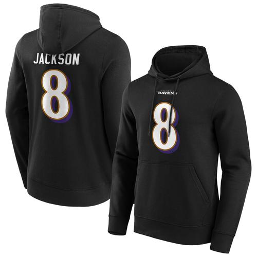 Baltimore Ravens Hoodie mit alternativem Namen und Nummer - Lamar Jackson - Herren