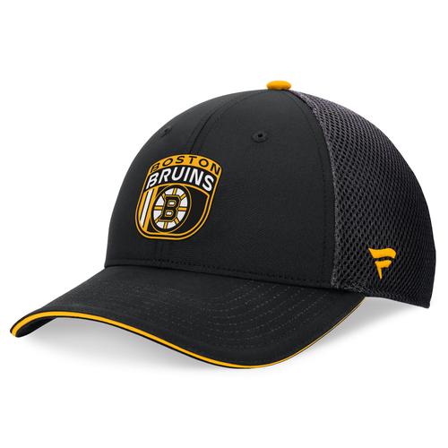 Boston Bruins Fanatics Branded Authentic Pro Draft Strukturierte Trucker-Kappe – Unisex