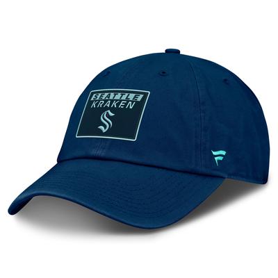 Seattle Kraken Authentic Pro Rink Prime unstrukturierte verstellbare Kappe – Unisex Image