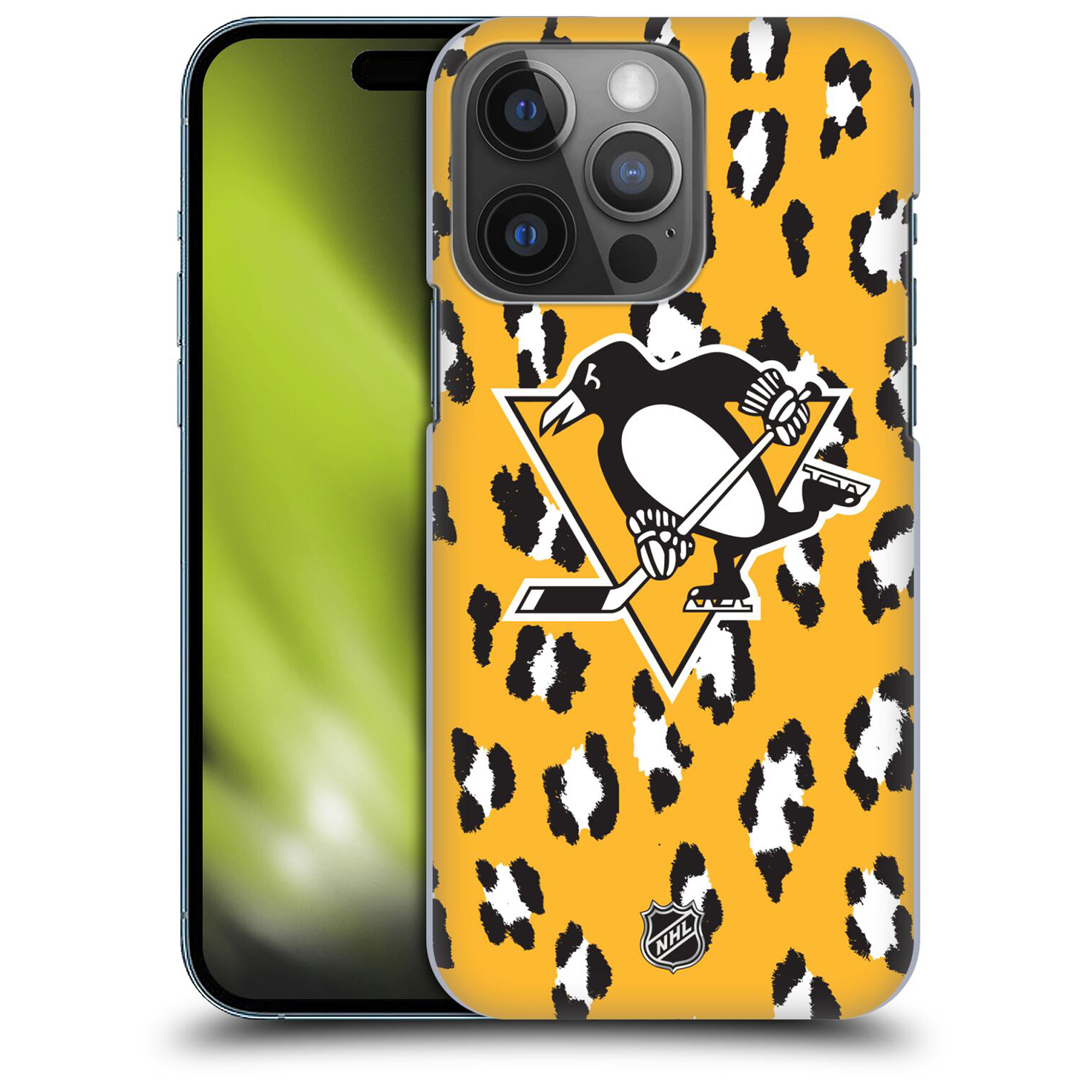 Pittsburgh Penguins NHL Leopard Grafik Phone Case - iPhone Image