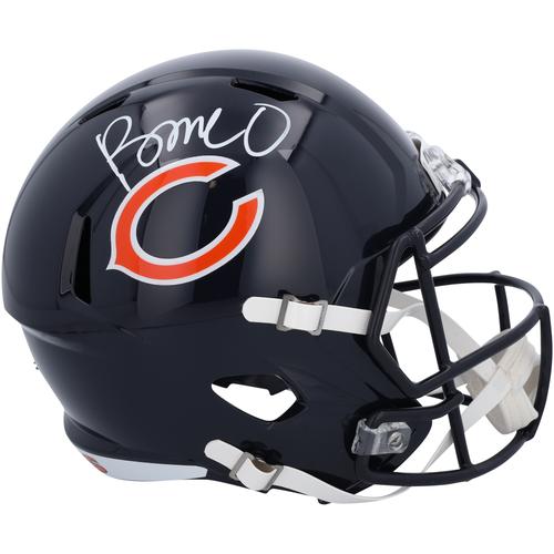 Rome Odunze – Chicago Bears – signierter Riddell Speed-Replika-Helm