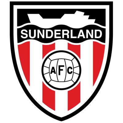Sunderland Schiffswappen-Wandaufkleber – 60 cm hoch x 50 cm breit Image