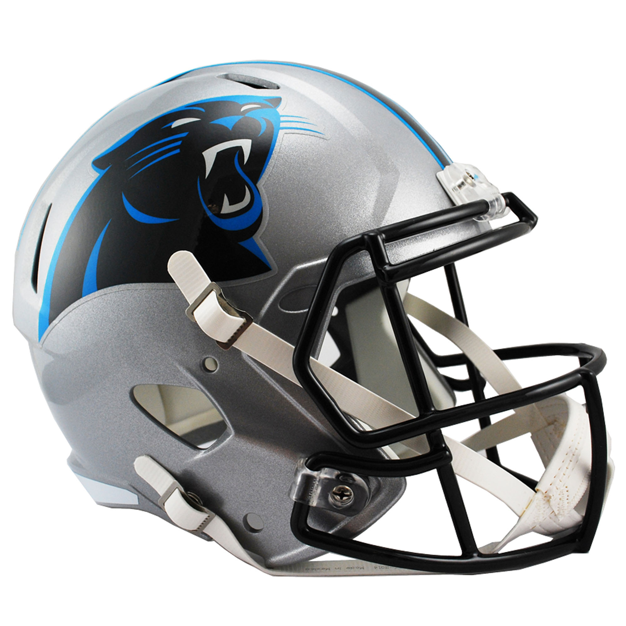 Carolina Panthers Revolution Speed Display Football-Helm in Originalgröße, Replika Image