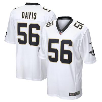 New Orleans Saints Nike Game Auswärtstrikot - Weiß - Demario Davis - Herren Image