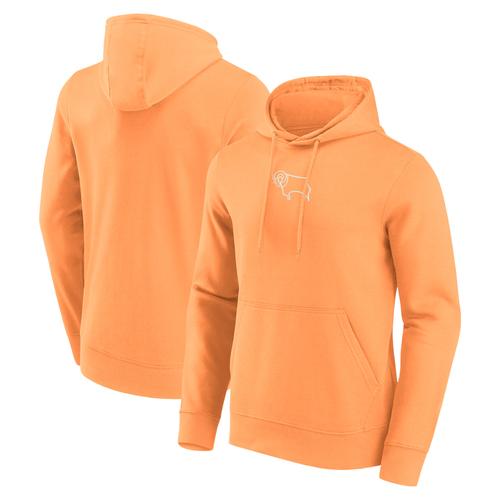 Derby County Mono Graphic Kapuzenpullover – Orange – Herren