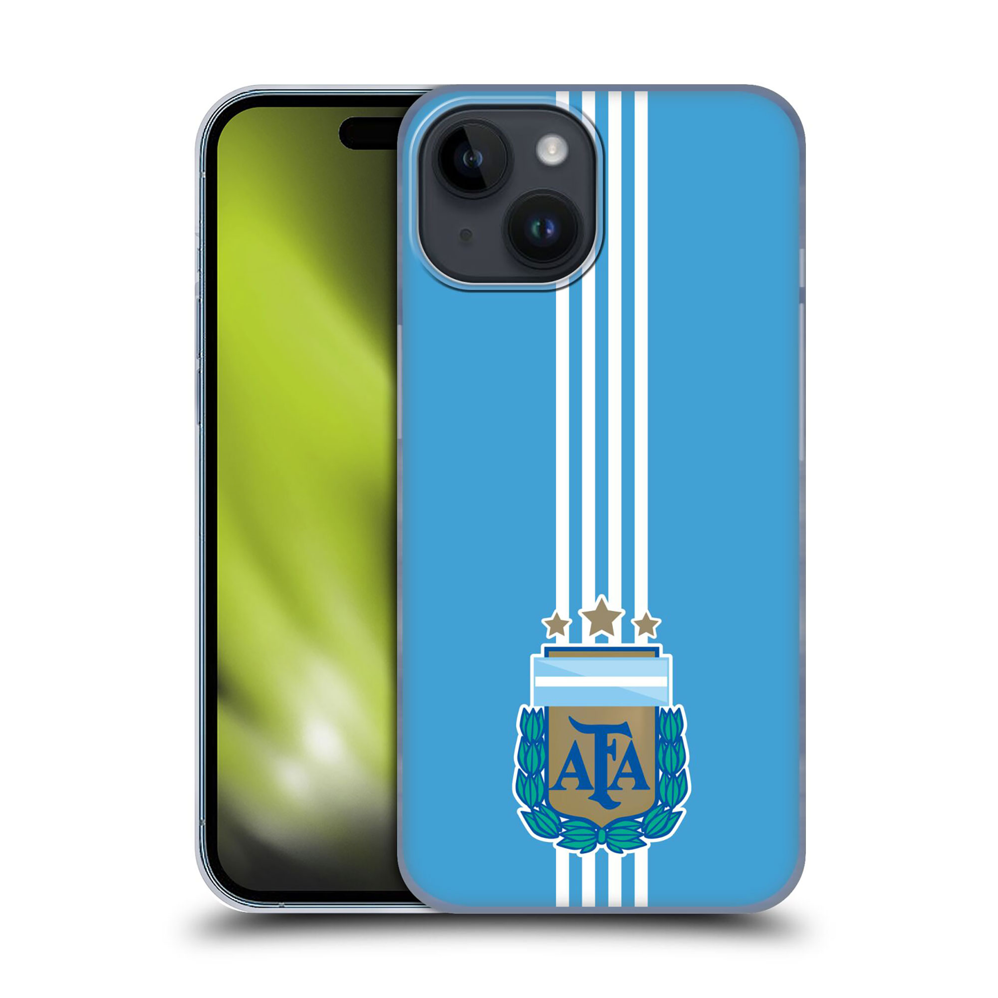 Argentinien-Nadelstreifen-Hartschalen-Handyhülle – iPhone Image