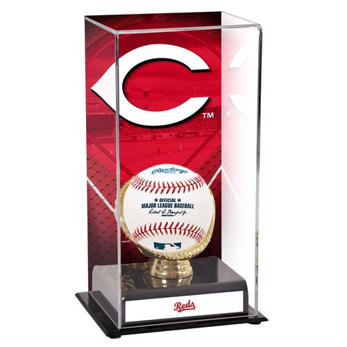 Sublimierte Vitrine mit Bild der Cincinnati Reds