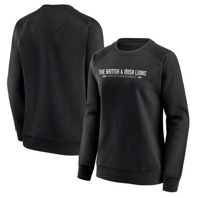 British & Irish Lions End Credits Graphic Crew Sweatshirt – Schwarz – Damen Image