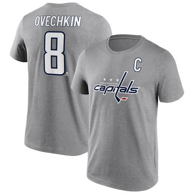 Washington Capitals Name & Number Graphic T-Shirt – Ovechkin 8 – Herren Image