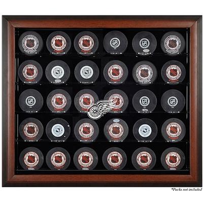 Detroit Red Wings - Braune Vitrine für 30 Pucks Image