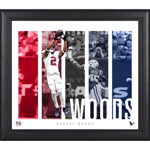 Robert Woods Houston Texans Gerahmte 15