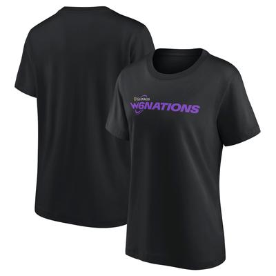 Guinness Damen Six Nations Wortmarke T-Shirt – Schwarz – Damen Image
