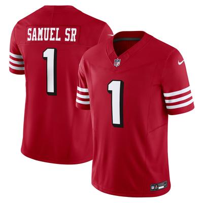 Herren Nike Deebo Samuel Sr Scarlet San Francisco 49ers Alternate Vapor F.U.S.E. Limited Trikot Image