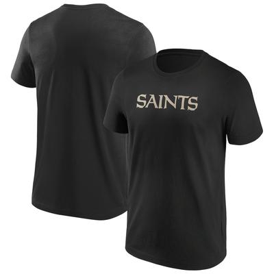 New Orleans Saints T-Shirt in Primärfarbe mit Wortmarke - Herren Image