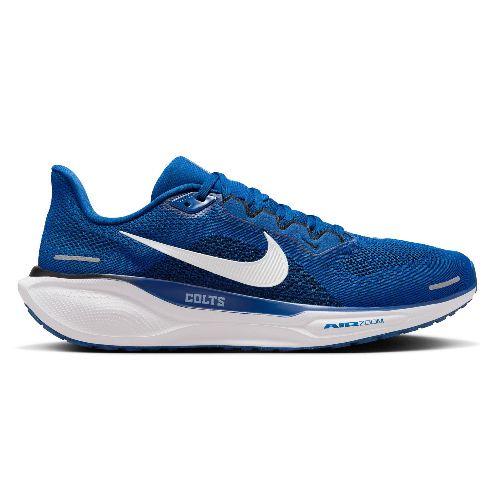 Unisex Nike Blau Indianapolis Colts Zoom Pegasus 41 Laufschuhe Image