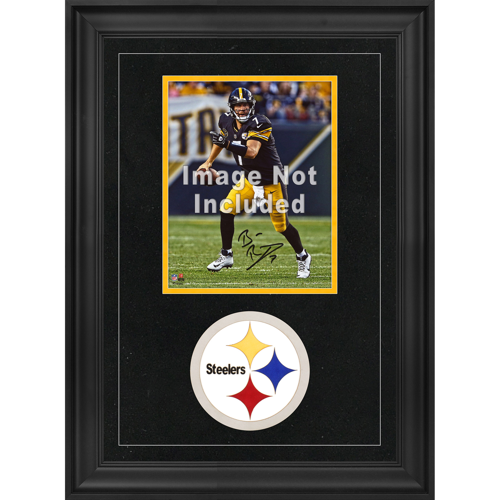 Pittsburgh Steelers Deluxe vertikaler Fotorahmen mit Teamlogo, 20,3 x 25,4 cm Image