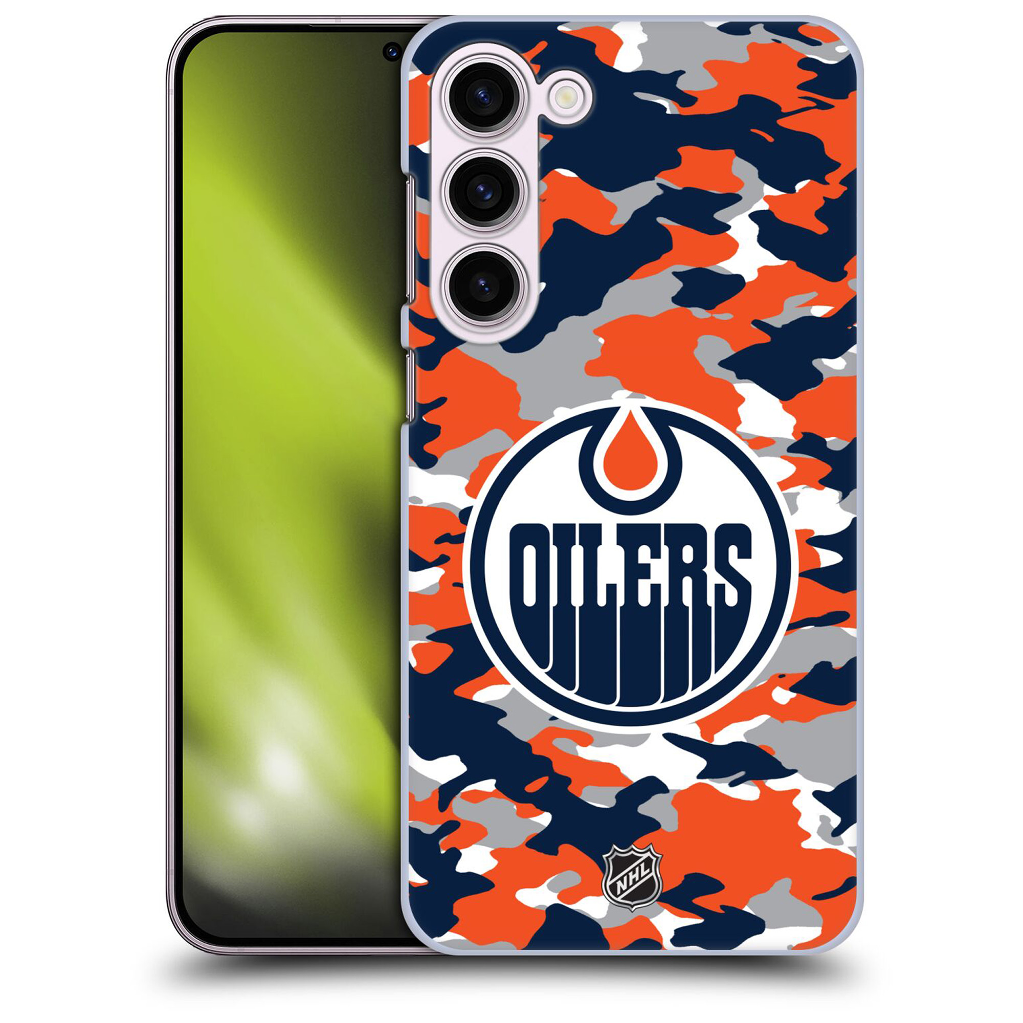 Edmonton Oilers NHL Camouflage Grafik Phone Case - Samsung Image