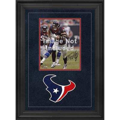 Houston Texans Deluxe-Fotorahmen im Hochformat, 20,3 x 25,4 cm, mit Teamlogo Image