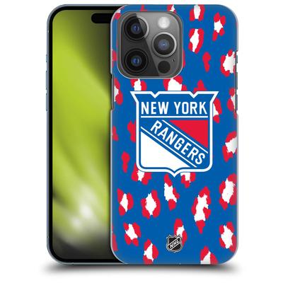New York Rangers NHL Leopard Grafik Phone Case - iPhone Image