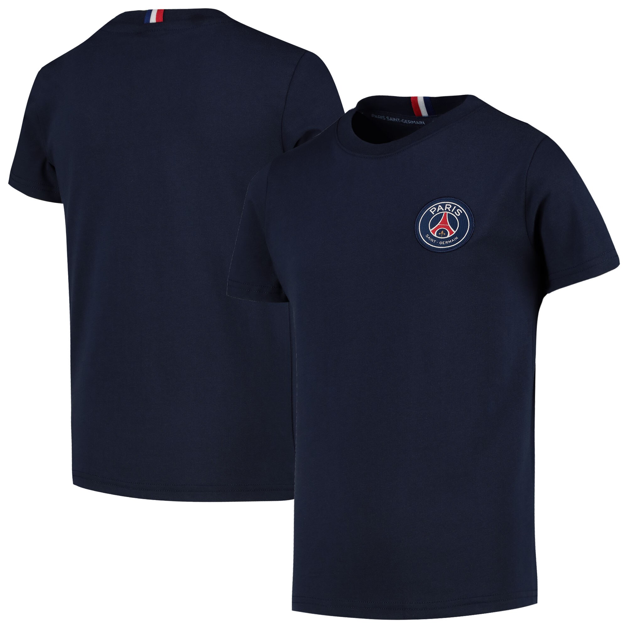 Paris Saint-Germain Core Wappen-T-Shirt - Blau - Kinder Image