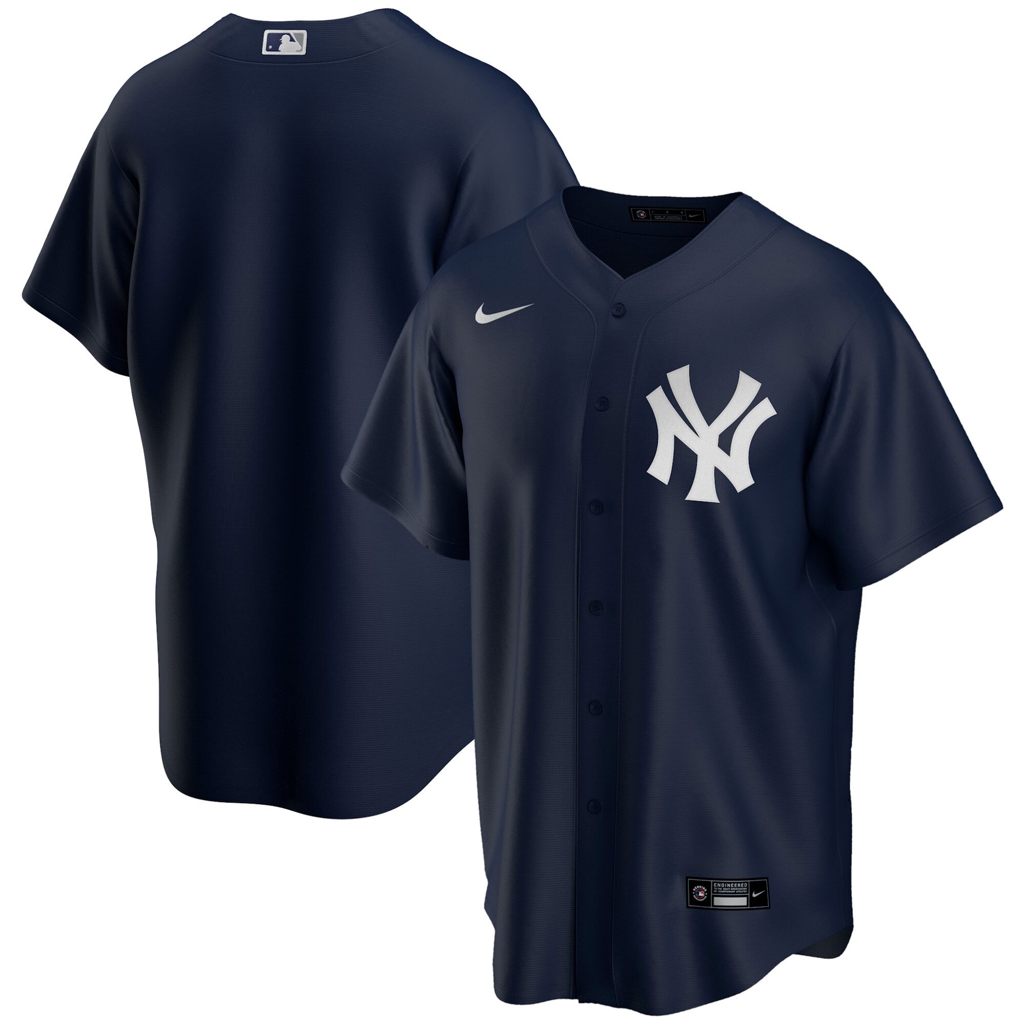 New York Yankees Nike Offizielles Ersatz-Replik-Trikot – Herren Image