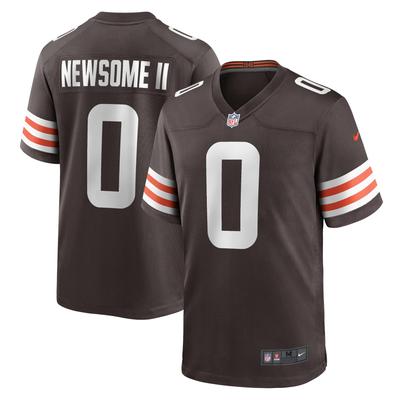 Cleveland Browns Nike Game Heimtrikot - Braun - Greg Newsome II - Herren Image