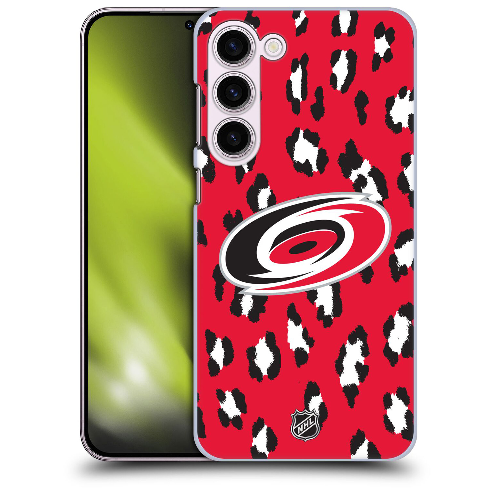 Carolina Hurricanes NHL Leopard Grafik Phone Case - Samsung Image