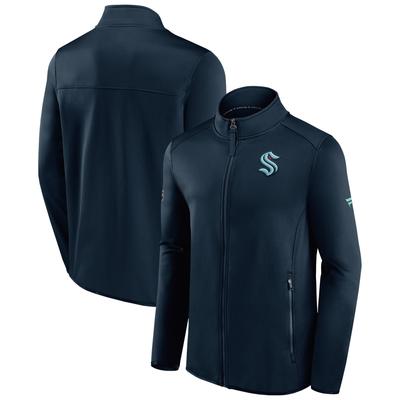 Seattle Kraken Fanatics Branded Authentic Pro Fleecejacke – Herren Image