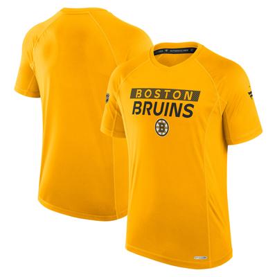 Boston Bruins Authentic Pro Rink Tech Kurzarm-T-Shirt – Herren Image