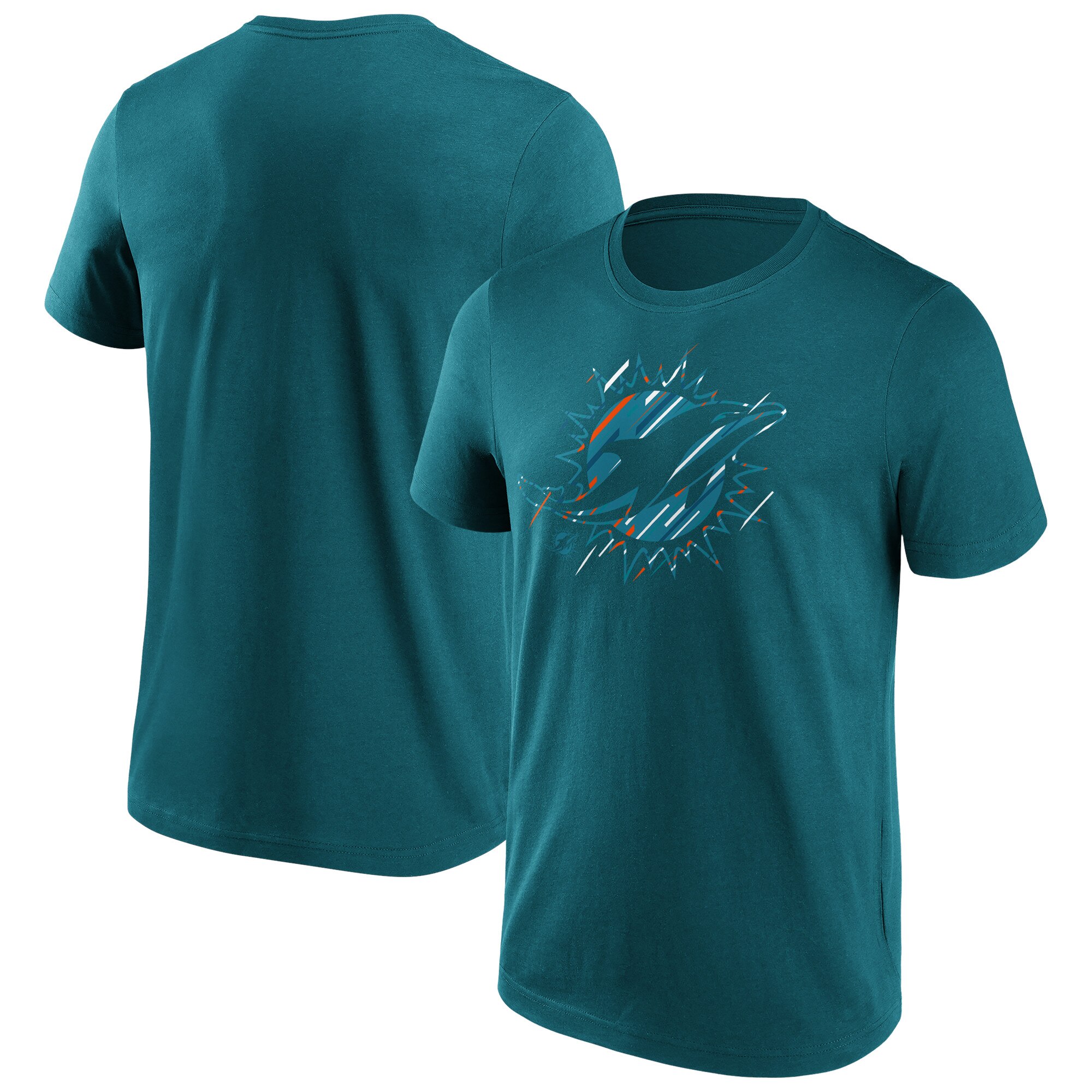 Miami Dolphins Etch T-Shirt – Herren Image