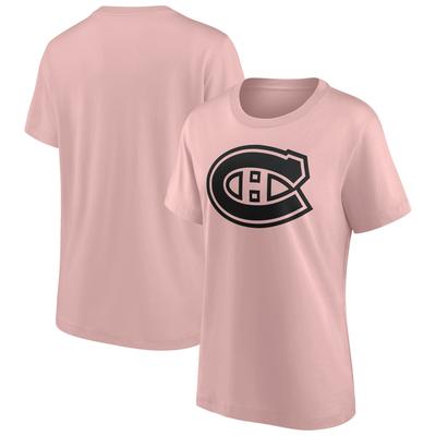 Montreal Canadiens Fanatics Branded Fashion Color Logo Hoodie - Khaki - Damen Image