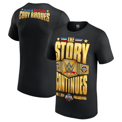 WWE Cody Rhodes The Story Continues T-Shirt Schwarz - Herren Image