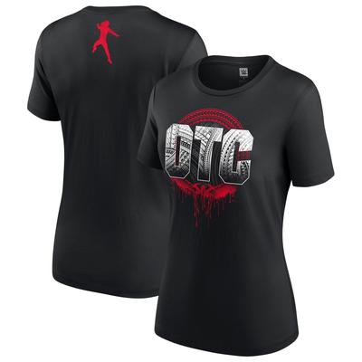 Schwarzes OTC-T-Shirt für Damen von Roman Reigns Image