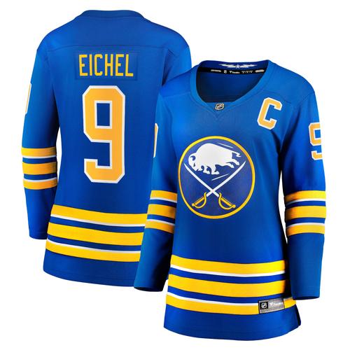 Jack Eichel Royal Buffalo Sabres Home Premier Breakaway-Spielertrikot für Damen von Fanatics