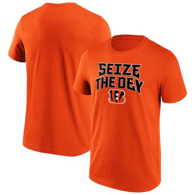 Cincinnati Bengals Seize the Day Iconic Hometown Grafik T-Shirt - Herren Image