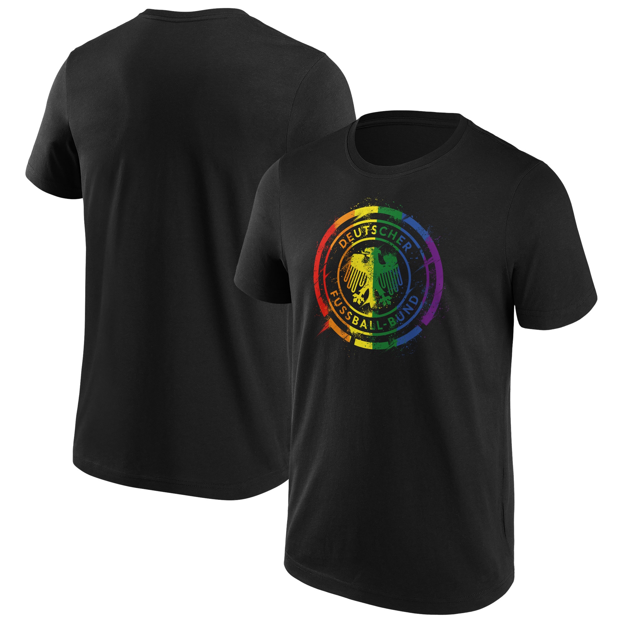 DFB Pride Splatter Graphic T-Shirt - Schwarz - Herren Image