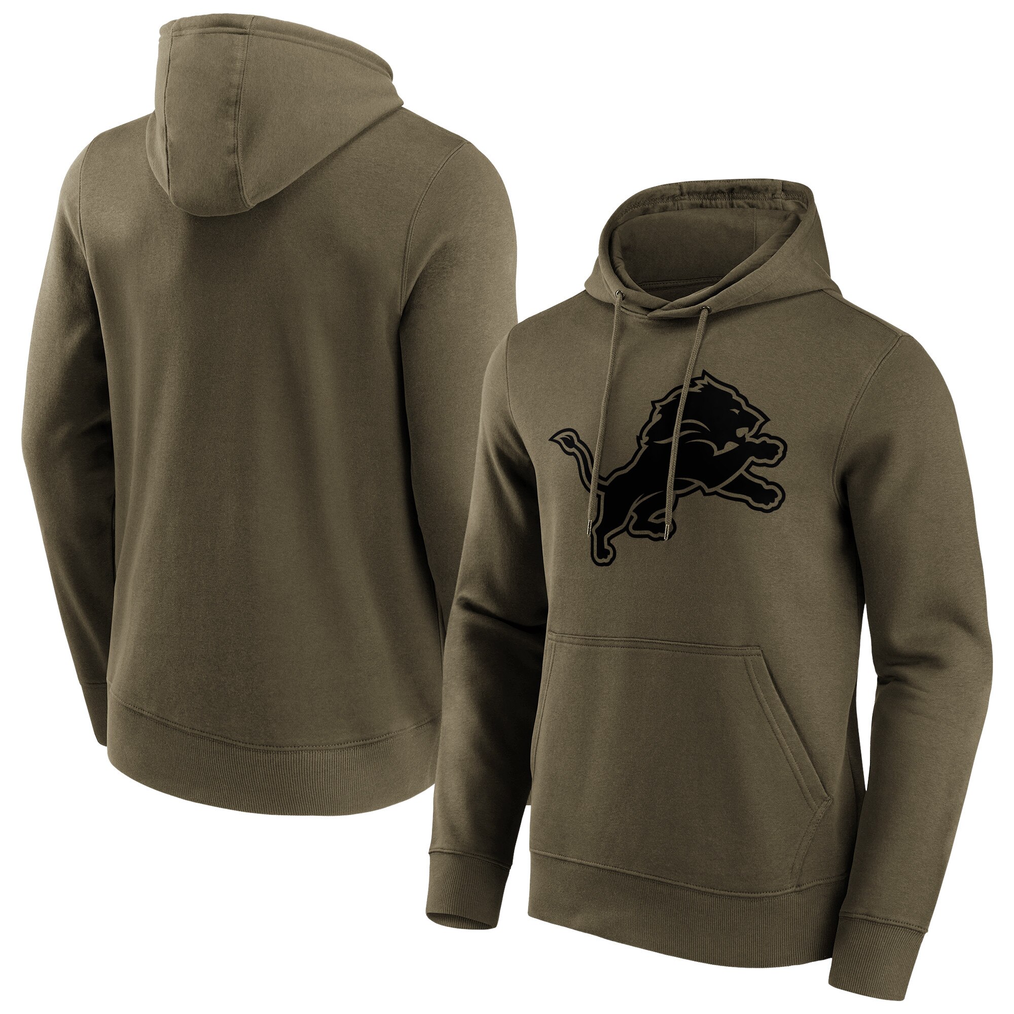 Detroit Lions Fashion Preferred Logo Hoodie - Herren Image