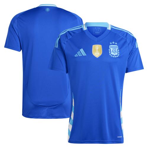 Blaues Auswärtstrikot der argentinischen Nationalmannschaft 2024 von adidas für Herren