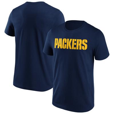Green Bay Packers T-Shirt mit alternativer Farbe und Wortmarke - Herren Image
