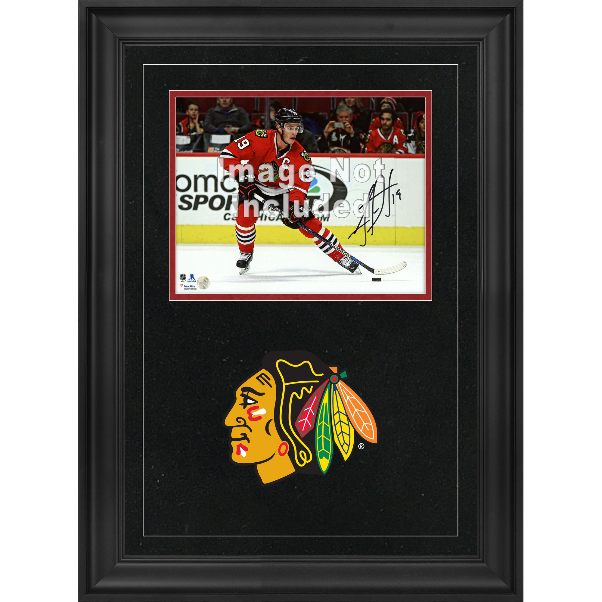 Chicago Blackhawks Deluxe-Fotorahmen im Querformat, 20,3 x 25,4 cm, mit Team-Logo Image