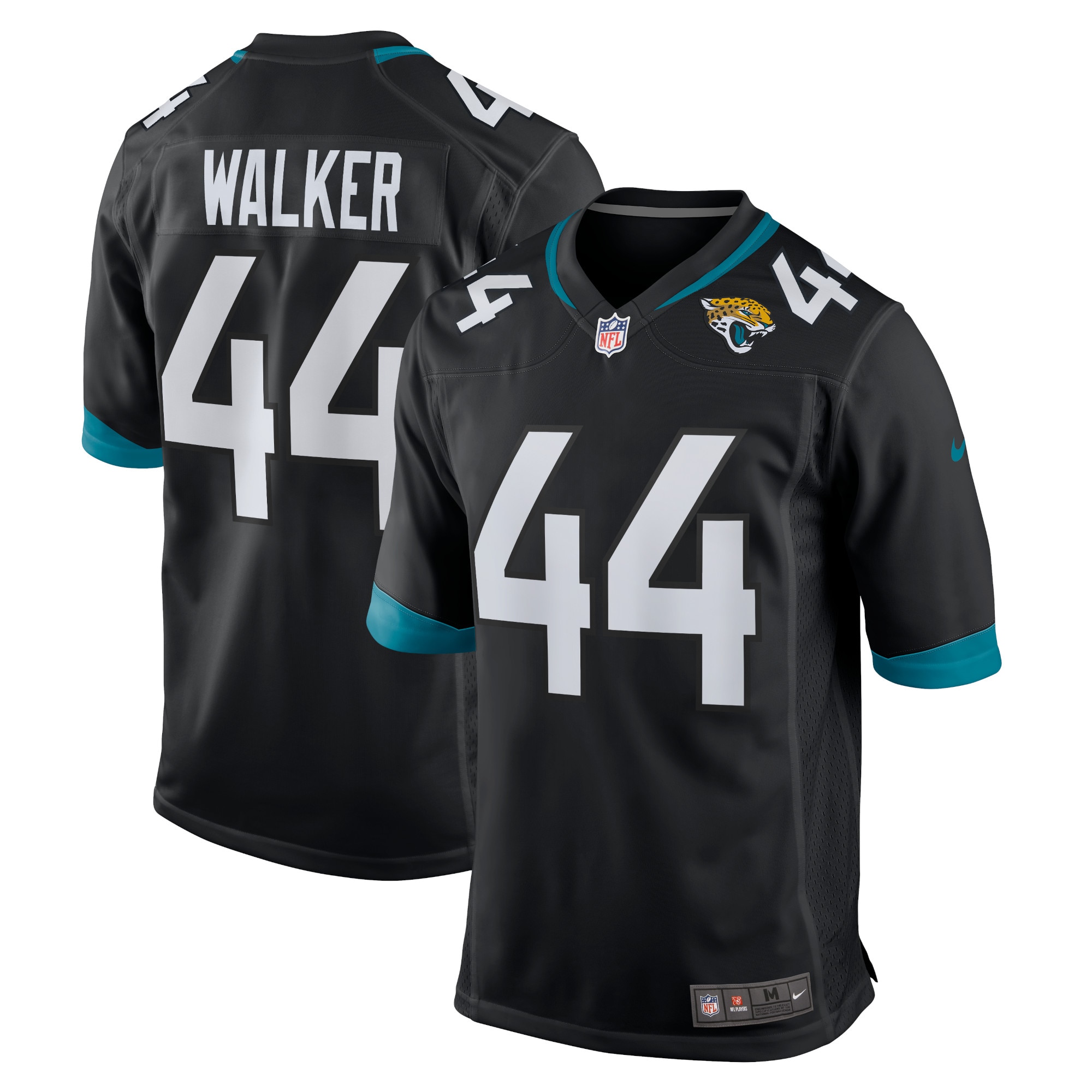 Jacksonville Jaguars Nike Game Ausweichtrikot - Schwarz - Travon Walker - Herren Image